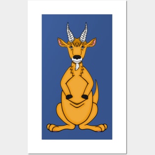 KANGAROO-GOAT Posters and Art